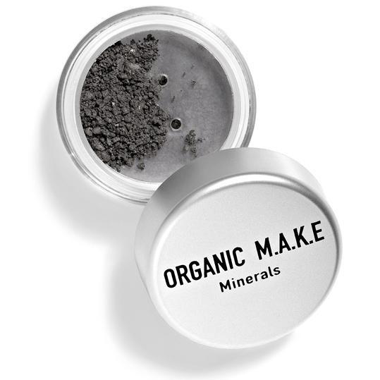 Organic Makeup - Organic Dark Grey Mineral Eyeshadow